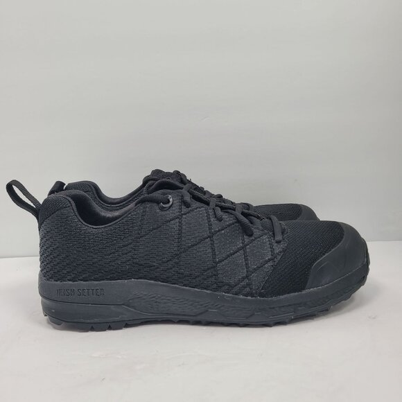 Irish Setter Women's Black Aluminum Toe Work Shoes 83242 US Size 10B - Picture 1 of 8